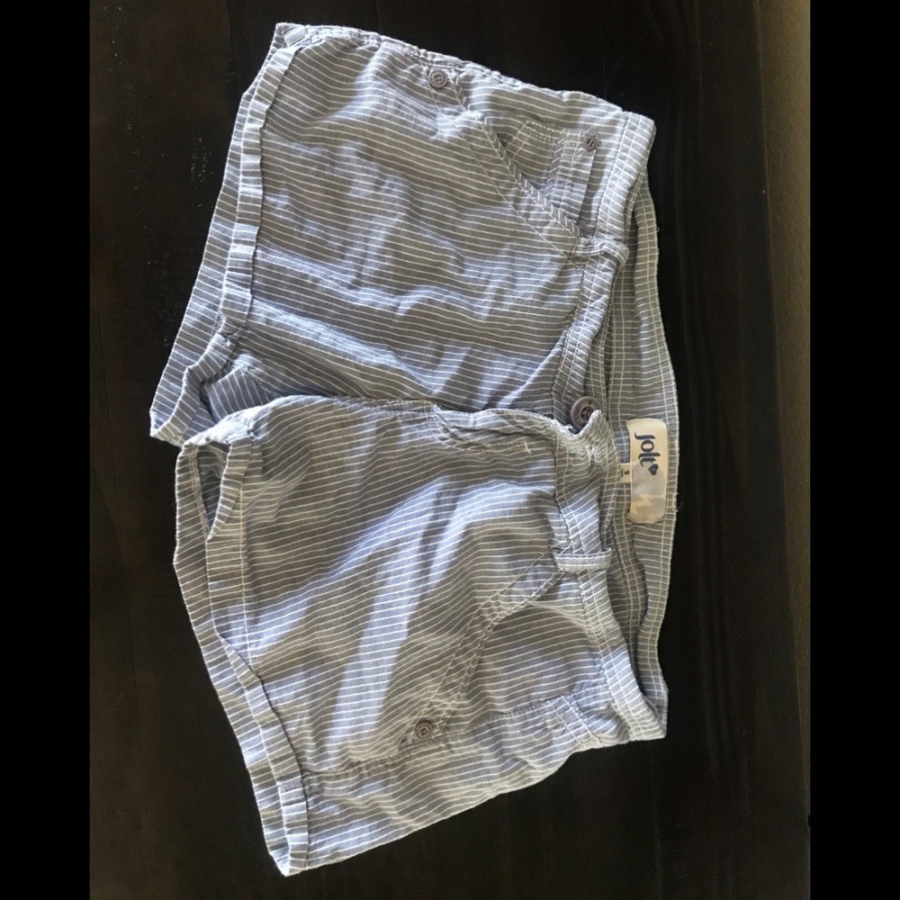Pinstriped shorts